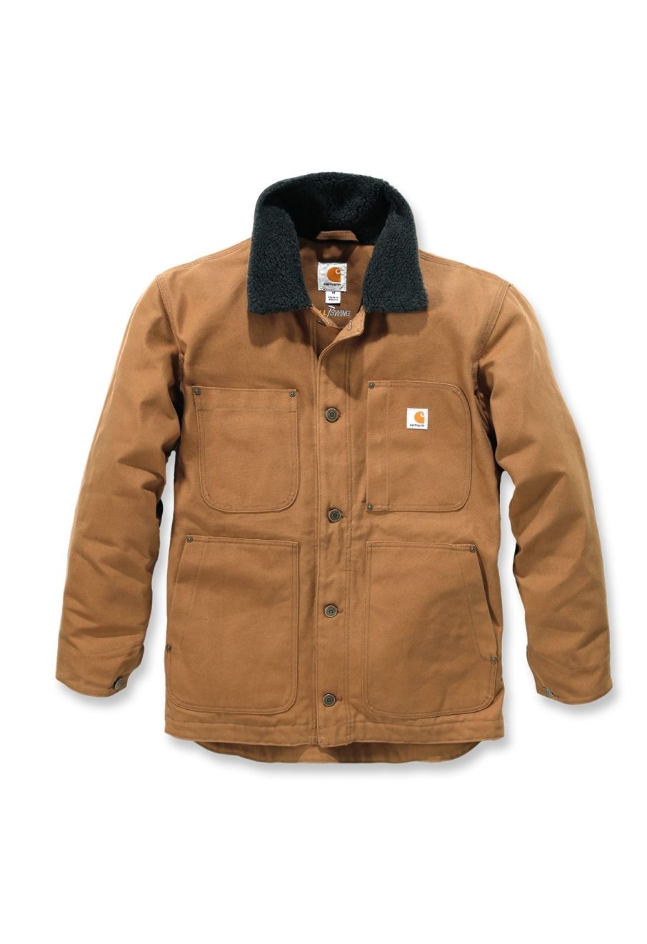 Carhartt 102707 Chore Coat Duck Full Swing Jacket - C. Brown