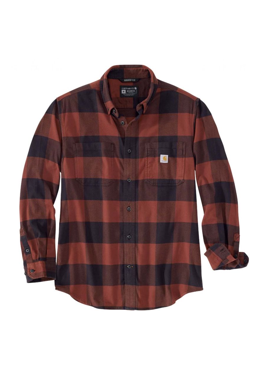105432 Werkoverhemd Flanel Geruit Stretch - Carhartt main product photo