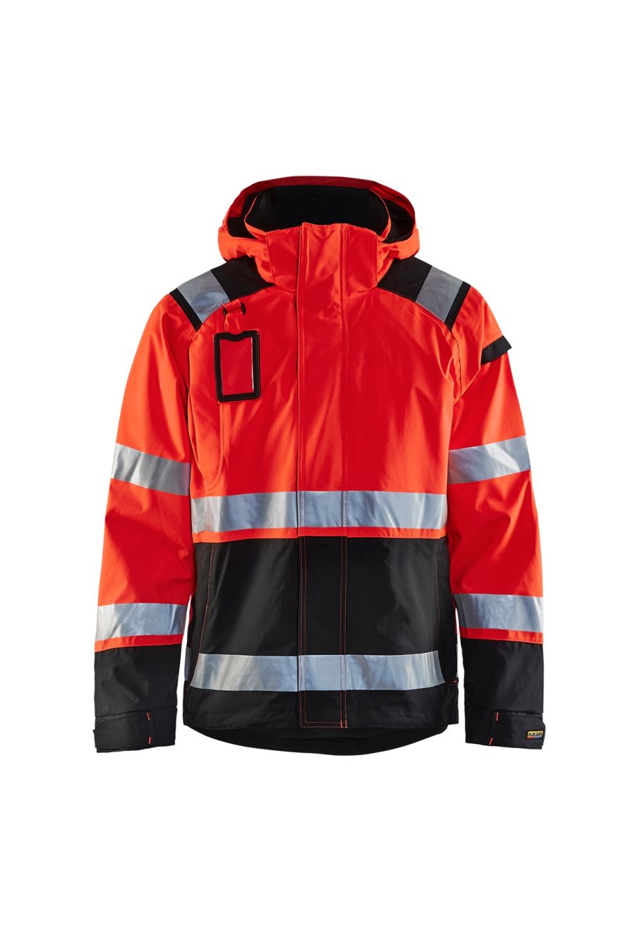High Vis Shell Jacket 4987 High Vis Rood/Zwart - Blåkläder main product photo