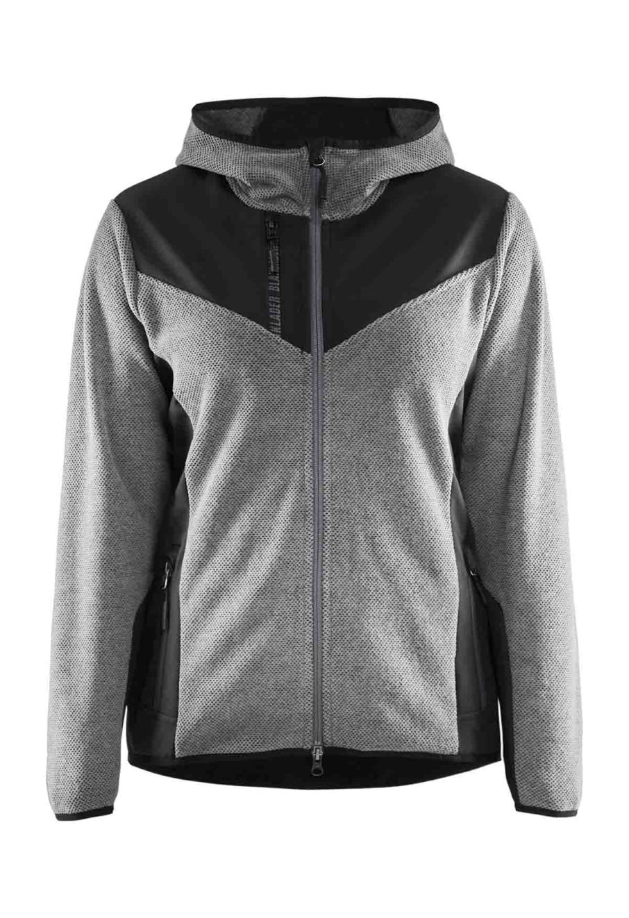 5941-2536 Dames Werkjas Softshell Gebreid - Blåkläder main product photo