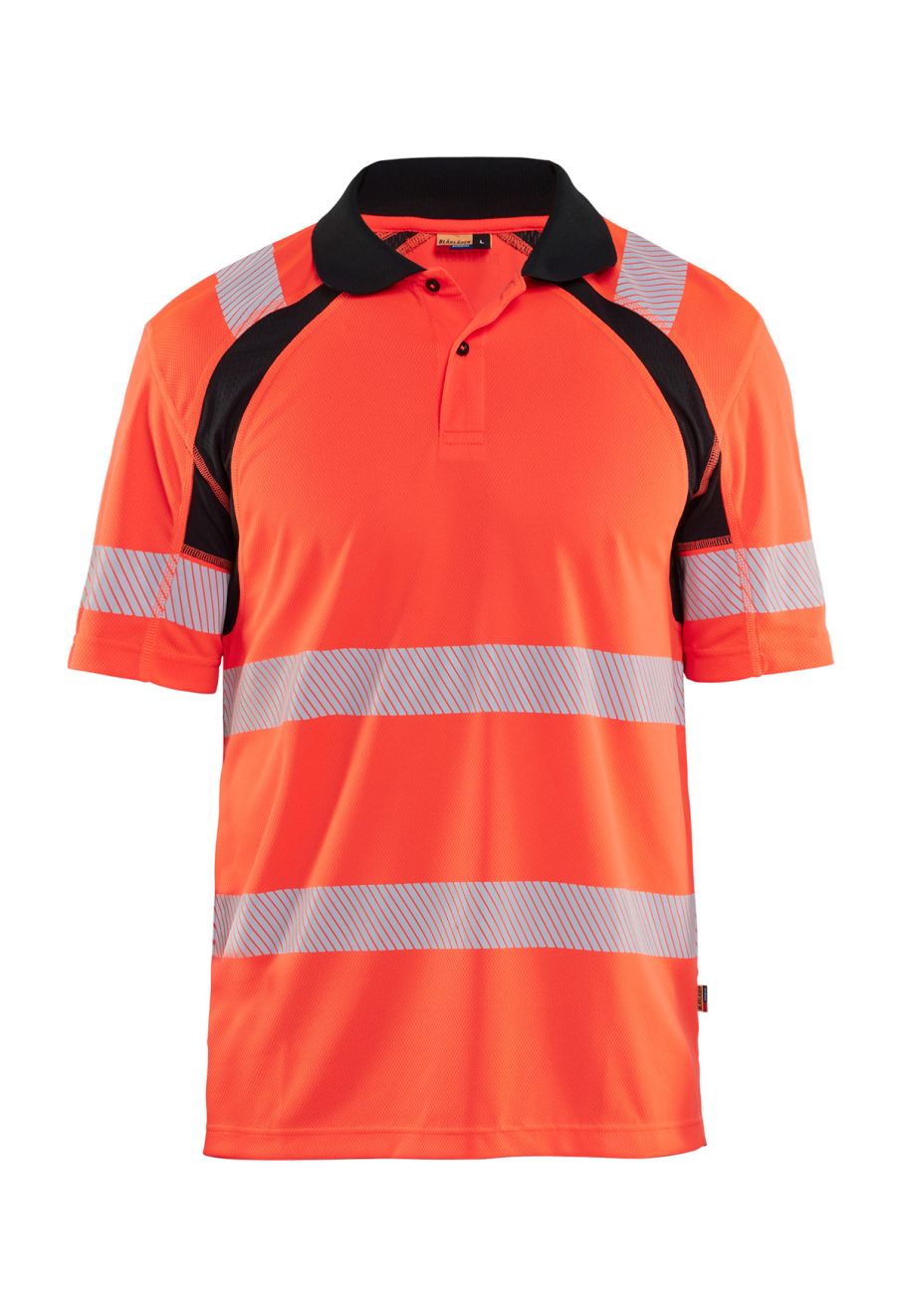 Blåkläder Werkpolo UV High Vis 3595 Rood main product photo
