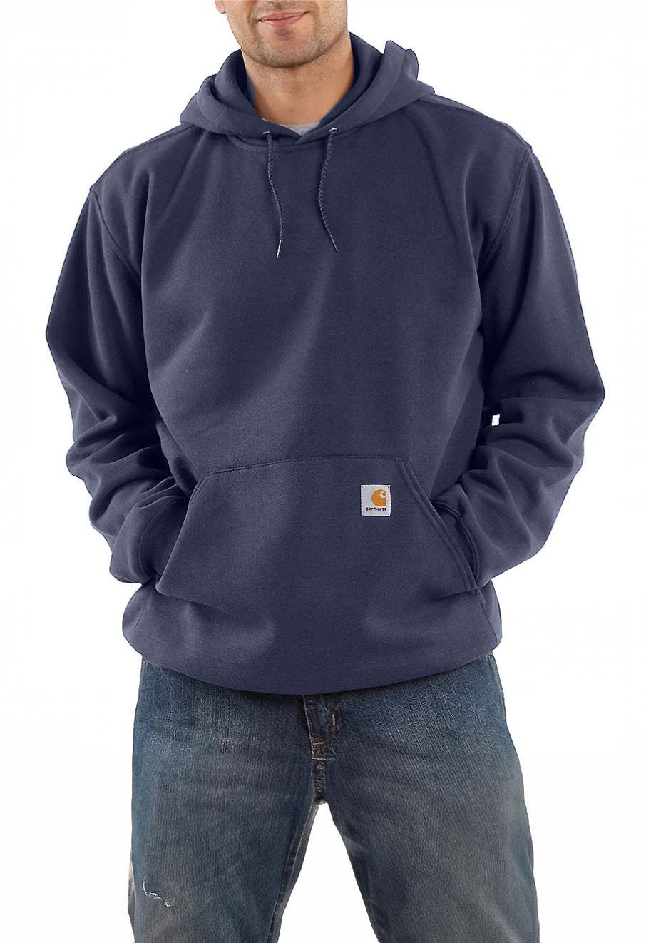 Carhartt Werk Hoodie Midweight K121 Navy - 71workx's keuze