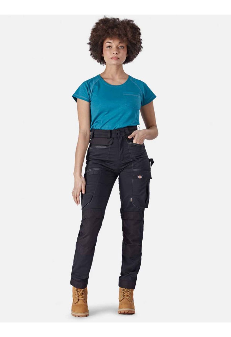 Dames Universal Flex Werkbroek Zwart - Dickies