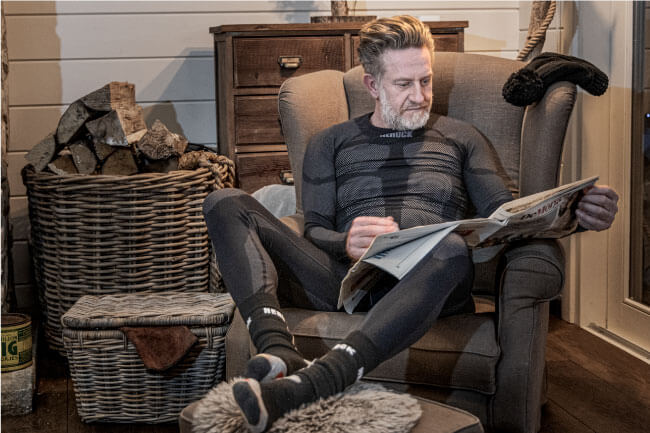 Thermo ondergoed warmte van binnenuit