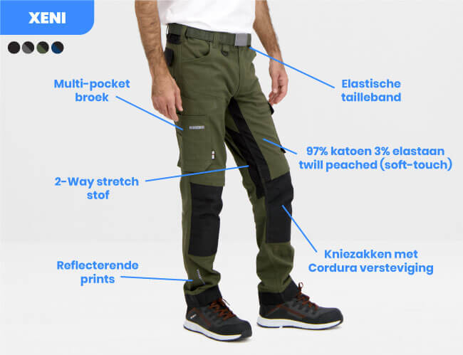 Herock werkbroek Xeni model