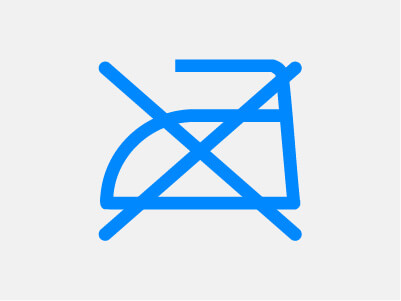 20250805 Blog 71workx Do's and don't bij onderhoud werkkleding icoon niet strijken