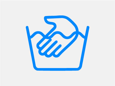 20250805 Blog 71workx Do's and don't bij onderhoud werkkleding list icoon handwas