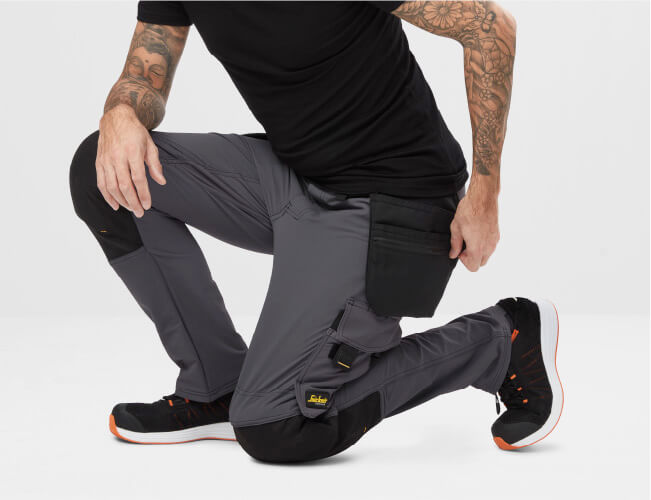 6271 Snickers full stretch werkbroek model bukken