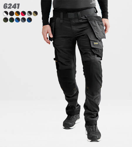 Snickers Stretch Werkbroek 6241 met Holsterzakken